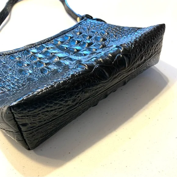 Brahmin Anytime mini croc shoulder bag - Picture 5 of 9